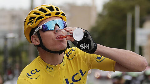 Dominiert die Radsport-Szene: Sky-Fahrer Chris Froome.