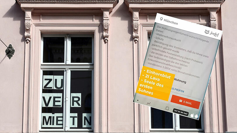 Wer eine Wohnung will, muss sich dem Vermieter gegenüber komplett "nackig" machen.