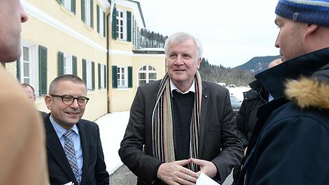 Horst Seehofer tagt derzeit mit der CSU in Wildbad Kreuth.