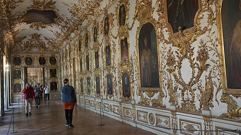 Die Ahnengalerie in der Residenz: Kurfürst Max Emanuel ist hier auch zu finden. Die Ahnengalerie in der Residenz: Kurfürst Max Emanuel ist hier auch zu finden.
