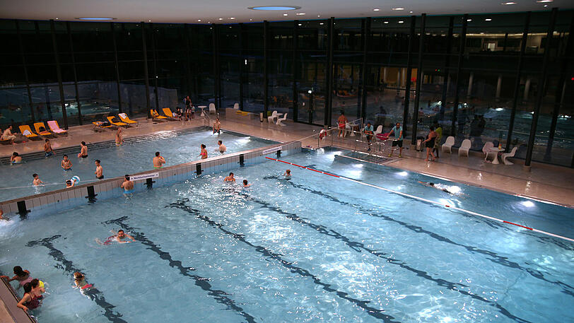 Das "neue", grundsanierte Cosimawellenbad wurde am Samstag wiedereröffnet. Die Bilder.
