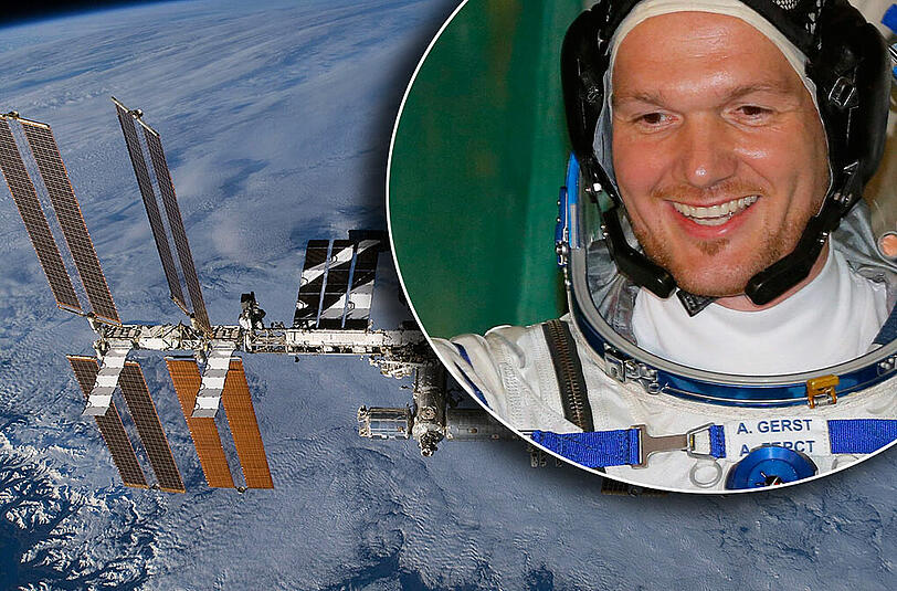 Alexander Gerst musste mit seiner Raumstation ISS Weltraumschrott ausweichen.