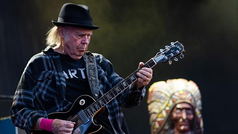 Neil Young auf Europatour.