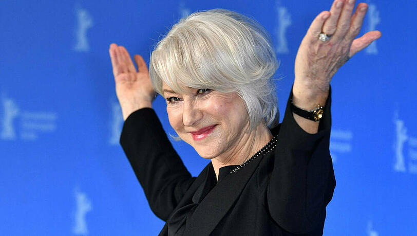 Schauspielerin Helen Mirren am Donnerstag in Berlin Schauspielerin Helen Mirren am Donnerstag in Berlin