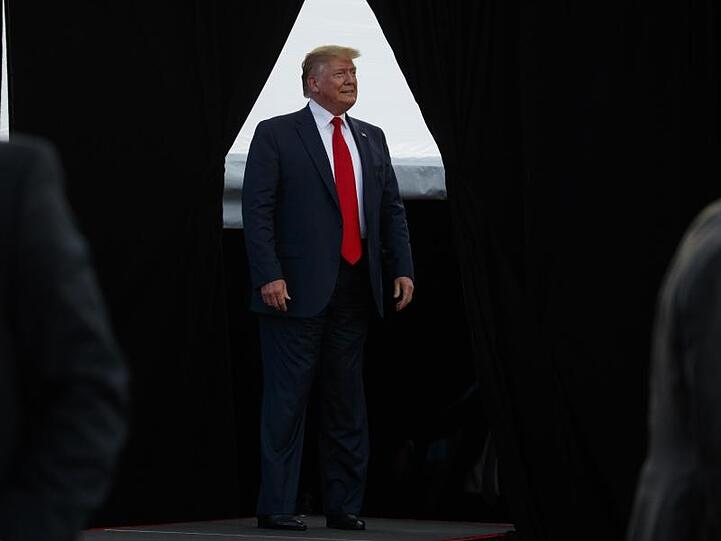 US-Präsident Donald Trump droht Peking mit weiteren Sonderzöllen.