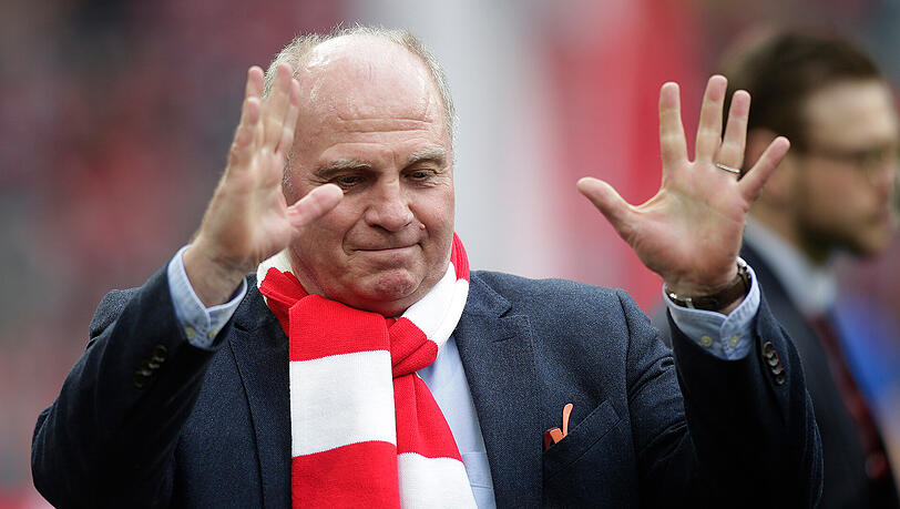 Hatte am Samstag gut lachen: Uli Hoeneß Hatte am Samstag gut lachen: Uli Hoeneß