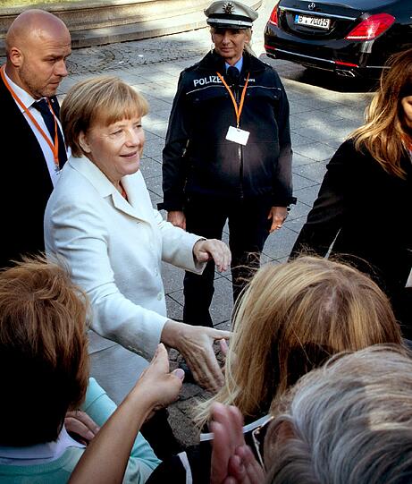 Bilder von den Einheitsfeierlichkeiten in Frankfurt am Main.