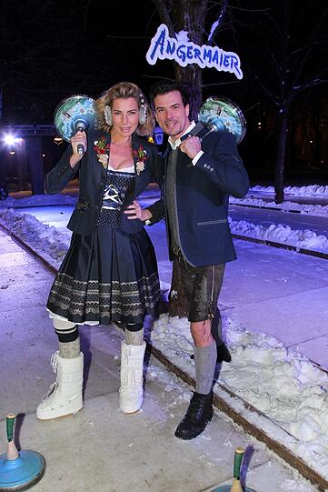 Starkes Team: Giulia Siegel mit ihrem neuen Freund Ludwig Heer