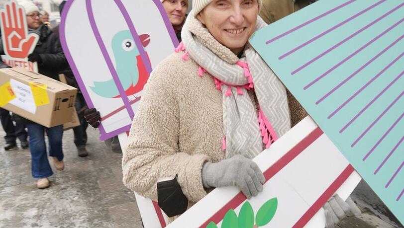 Auch Mietervereinschefin Beatrix Zurek ist dabei. Auch Mietervereinschefin Beatrix Zurek ist dabei.