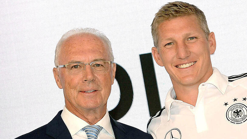 Für Franz Beckenbauer ist Bastian Schweinsteiger der Ideale Kapitän. Für Franz Beckenbauer ist Bastian Schweinsteiger der Ideale Kapitän.