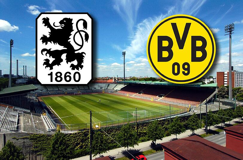Heimatabend gegen den BVB: Die Löwen treten am 16. Juli im Grünwalder Stadion gegen Borussia Dortmund an.