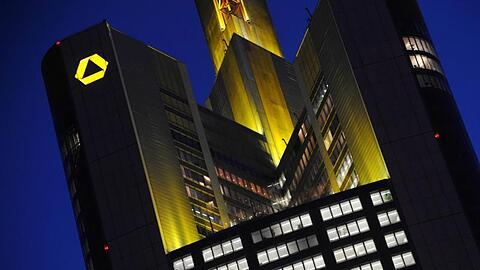 Die Zentrale der Commerzbank in Frankfurt am Main.