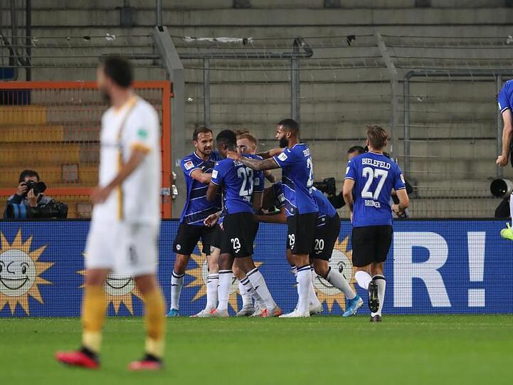 Arminia Bielefeld kann nach dem Sieg gegen Dynamo Dresden für die Bundesliga planen.