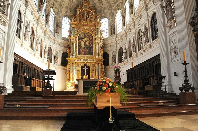 Das Requiem für Münchens ehemaligen OB Erich Kiesl: Die Bilder von der Trauerfeier