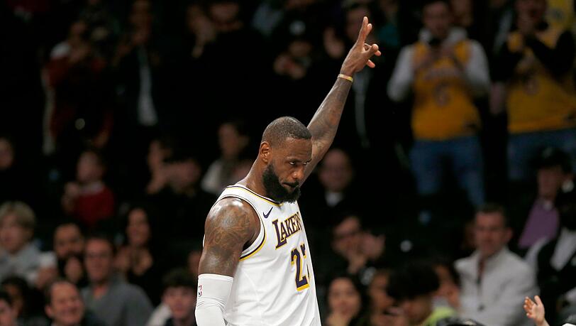 Der erfolgreichste Werfer in der Geschichte der NBA: LeBron James.