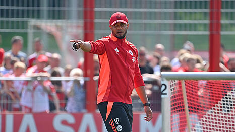 Trainer des FC Bayern: Vincent Kompany.
