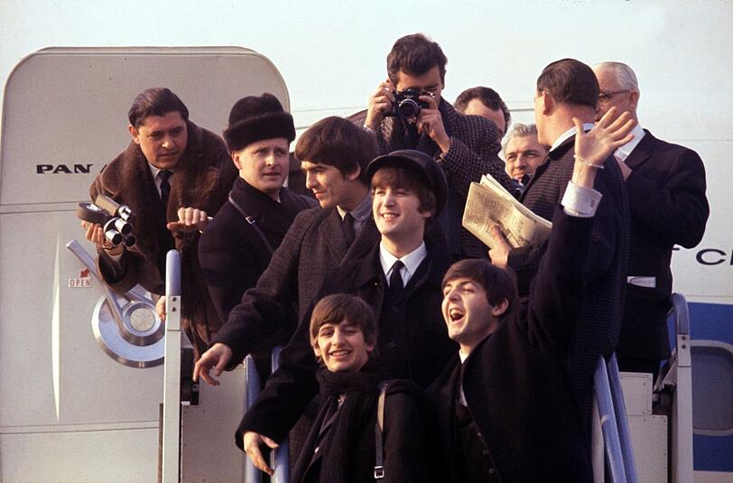 Als die Beatles die USA 1964 besuchten, veränderte sich die Musikwelt.