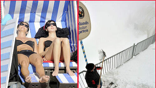 Die Wetterkapriolen in diesem Sommer sind für die Experten ein Beleg für die Veränderung des Klimas Die Wetterkapriolen in diesem Sommer sind für die Experten ein Beleg für die Veränderung des Klimas