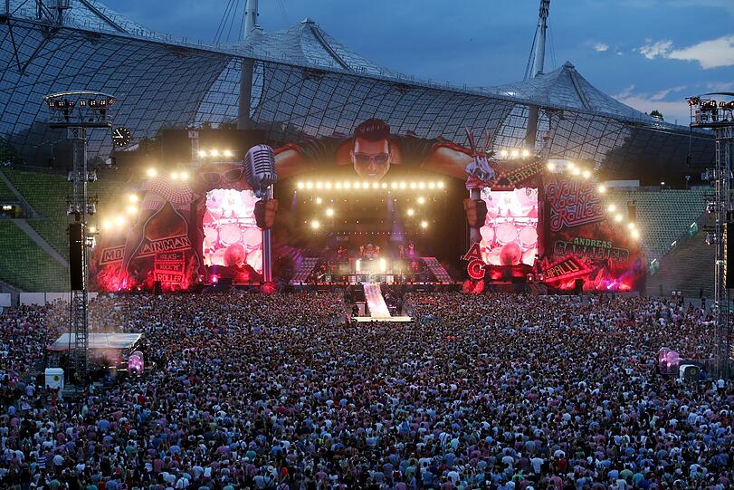 Andreas Gablier versetzt das Olympiastadion in Ekstase: Die atemberaubenden Bilder von AZ-Fotograf Sigi Müller