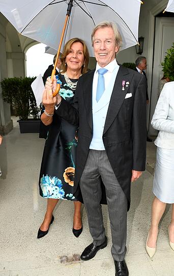 Leopold Prinz von Bayern mit Frau Prinzessin Ursula.
