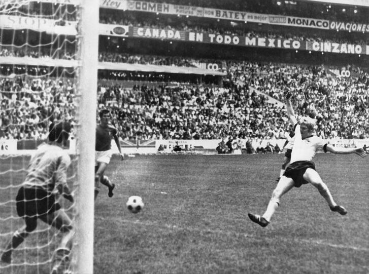 Karl-Heinz Schnellinger erzielte bei der WM 1970 in Mexiko das 1:1 gegen Italien.