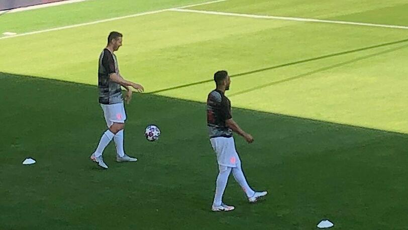 Niklas Süle (links) und Corentin Tolisso (rechts) stehen nach langer Verletzungspause vor ihrem Comeback. Niklas Süle (links) und Corentin Tolisso (rechts) stehen nach langer Verletzungspause vor ihrem Comeback.