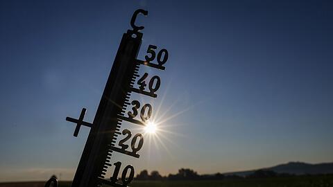 Im Laufe der Woche wird laut DWD nahezu bundesweit die 30-Grad-Marke geknackt.