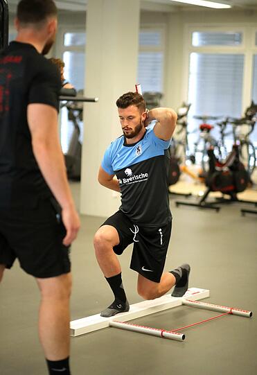 Wer war im Urlaub fleißig - und wer hat das Training schleifen lassen? Am Montag haben die Löwen nach der Sommerpause den obligatorischen Leistungscheck absolviert.