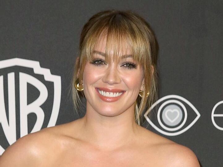 Hilary Duff bei einer Party nach der Verleihung der Golden Globes.