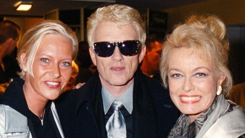 Heino mit seiner Tochter Petra Bell (l.) und Ehefrau Hannelore.