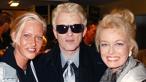 Heino mit seiner Tochter Petra Bell (l.) und Ehefrau Hannelore.