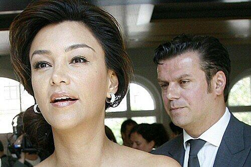 Verona Pooth und ihr Manager Alain Midzic.