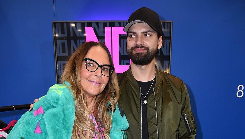 Verstehen sich inzwischen wieder bestens: Natascha Ochsenknecht und Sohn Jimi Blue.