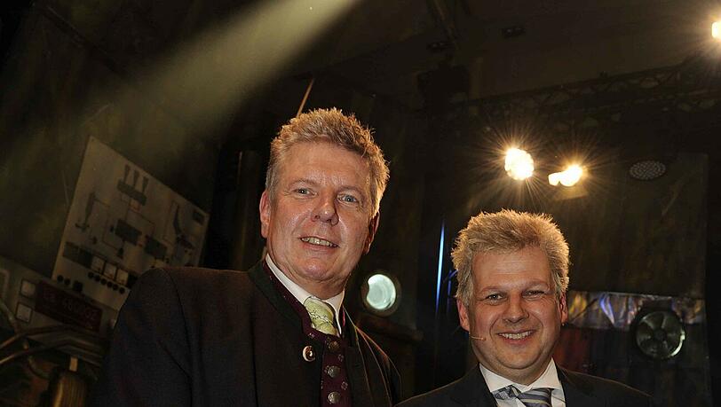 OB Dieter Reiter: Links das Original, rechts Schauspieler Gerhard Wittmann OB Dieter Reiter: Links das Original, rechts Schauspieler Gerhard Wittmann