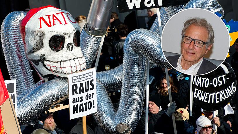 Droht der Münchner Friedenskonferenz (hier Teilnehmer einer Demonstration gegen die SIKO) das baldige Ende? Organisatoren haben SPD-Stadtrat Marian Offman (kleines Bild) abgesagt, als Vertreter der Stadt aufzutreten.