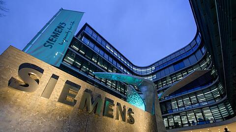 Die Zentrale der Siemens AG in München.