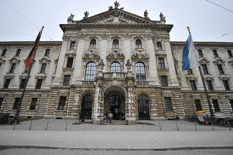 Das Hauptgebäude des Oberlandesgerichts München in der Prielmayerstraße in München. (Archivbild)