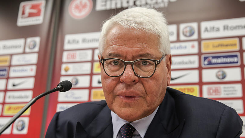 Aufsichtsratsboss von Eintracht Frankfurt: Wolfgang Steubing. Aufsichtsratsboss von Eintracht Frankfurt: Wolfgang Steubing.