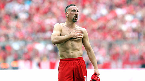 Trat öfter mal daneben, und wurde doch oder auch deshalb zur Vereinslegende: Franck Ribéry.