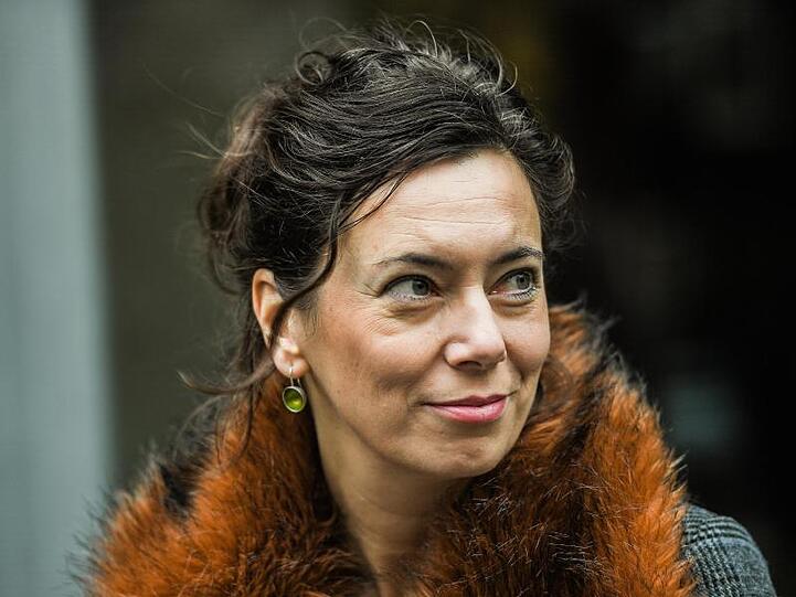 Eva Menasse, Schriftstellerin aus Österreich, wurde mit dem Ludwig-Börne-Preis ausgezeichnet.