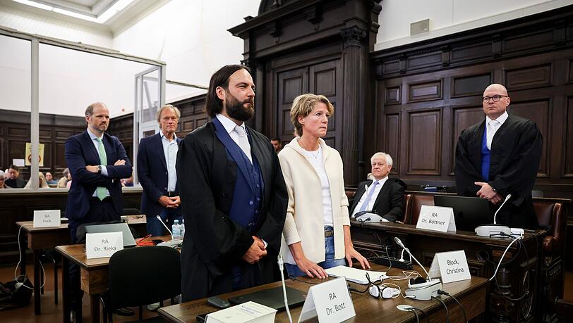 Die Zeugin aus Israel hatte sich 2023 mit Christina Block angefreundet. Die Zeugin aus Israel hatte sich 2023 mit Christina Block angefreundet.