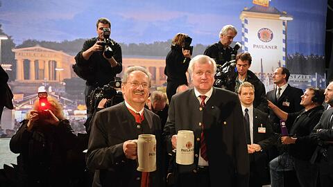 Oberbürgermeister Christian Ude, Ministerpräsident Horst Seehofer