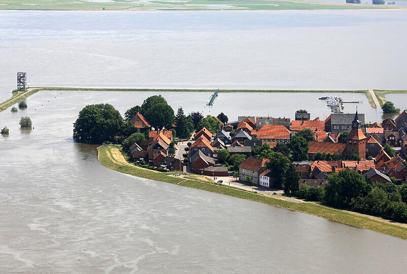 Die aktuellen Aufnahmen aus den Hochwassergebieten in Norddeutschland