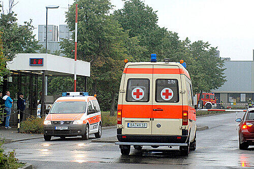 Die Rettungskräfte waren mit einem Großaufgebot vor Ort.