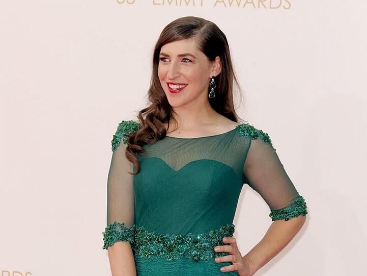 Mayim Bialik bei den Emmy Awards 2013