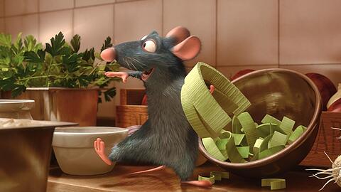 Eine erfolgreiche Kampagne zur Imageverbesserung der Ratten: Der Film „Ratatouille“ (2007) mit Remy, der Starkochwerden will.