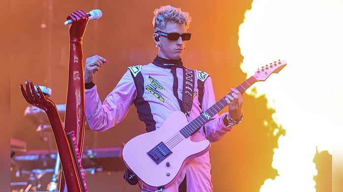 Kommt in die Münchner Allianz Arena: Machine Gun Kelly.