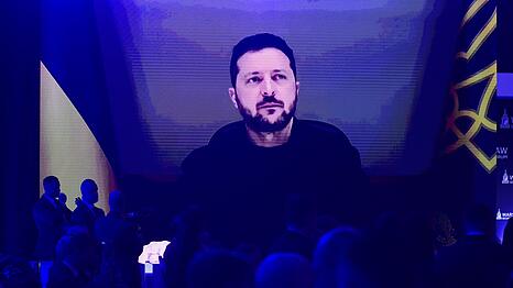 Der ukrainische Pr&auml;sident Wolodymyr Selenskyj beklagt, dass die westlichen Partner diesmal nicht vor einem russischen Angriff mit ballistischen Raketen gewarnt haben. (Archivbild)
