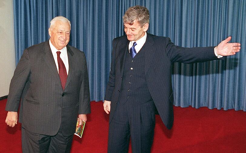 1999 mit Joschka Fischer