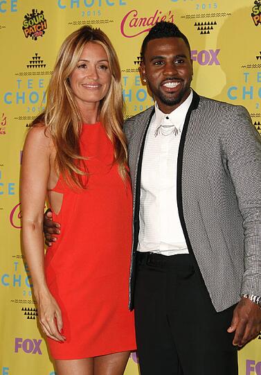 Die britische TV-Moderatorin Cat Deeley und Sänger Jason Derulo
